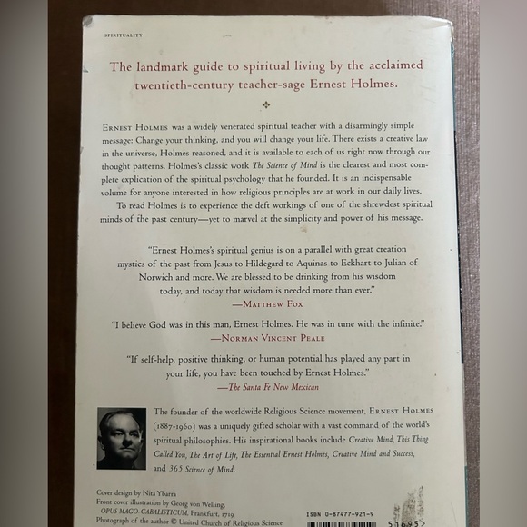 The Science Of The Mind Book - Picture 2 of 2